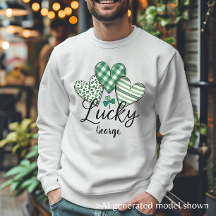Lucky Charm: Custom St. Patrick's Day Men’s T-Shirt