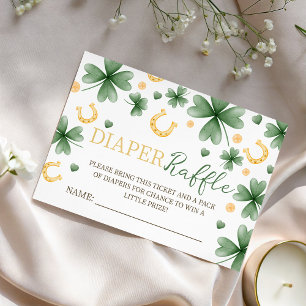 Lucky Charm Diaper Raffle Insert