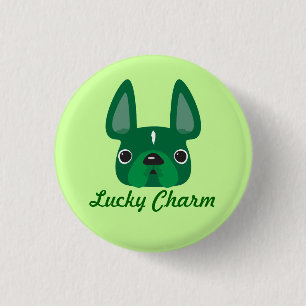 Lucky Charm Frenchie Pin