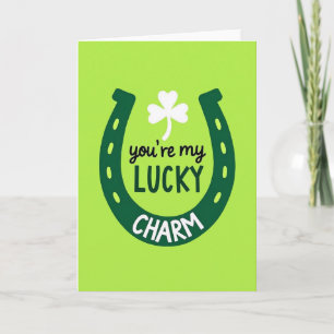Lucky Charm Greeting Card