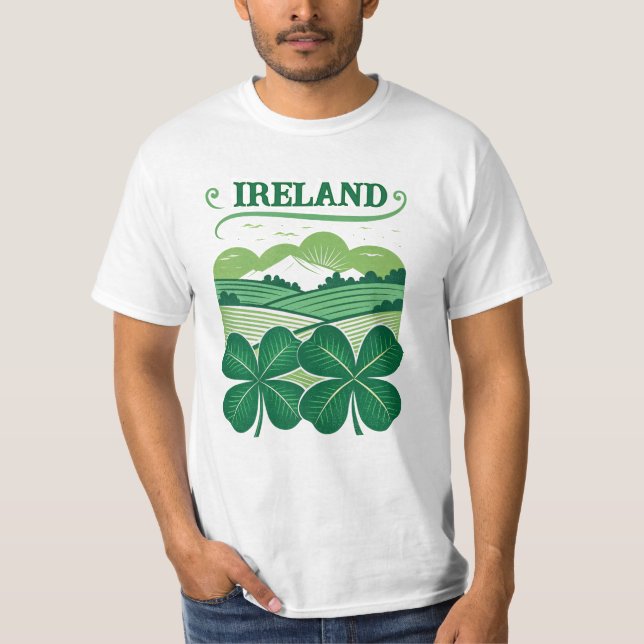 Lucky Charm Ireland T-Shirt (Front)