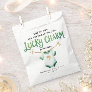 Lucky Charm Irish Baby Shower Favour Bag