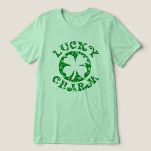 Lucky Charm Irish St. Patrick's Day T-Shirt Tri-Blend Shirt