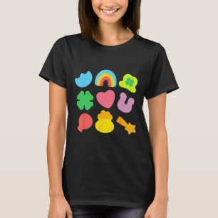Lucky Charm Patricks Day Pot Of Gold Irish Shamroc T-Shirt