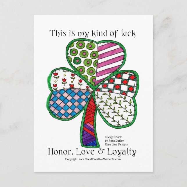Lucky Charm-Postcards Postcard (Front)