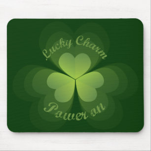 Lucky Charm Power On Mouse Mat