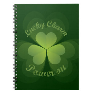 Lucky Charm Power On Notebook