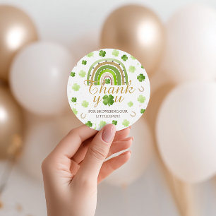 Lucky Charm Shamrock Favor Tags