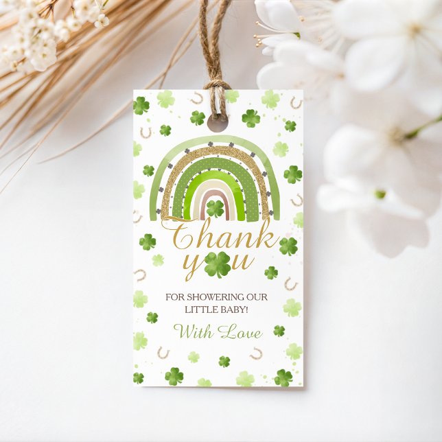 Lucky Charm Shamrock Favor Tags (Creator Uploaded)