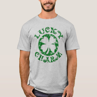 Lucky Charm Shamrock Green St. Patrick's Day T-Shi T-Shirt
