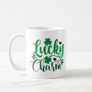 Lucky Charm St Patricks Day Personalised Coffee Mug