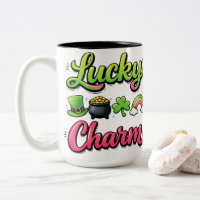 Lucky Charm St Patrick's Day Rainbow Pot of Gold G