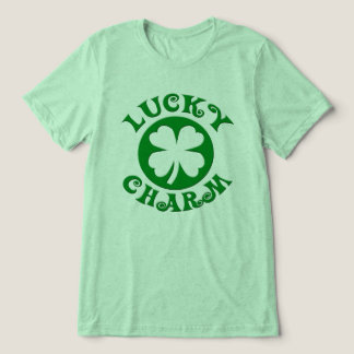 Lucky Charm St. Patrick's Day T-Shirt Tri-Blend Shirt