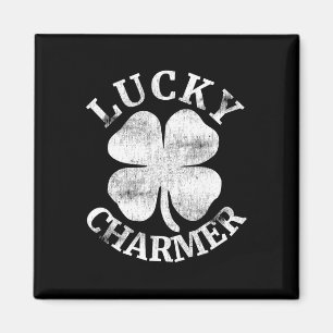 Lucky Charmer Funny St. Patrick's Day Boys Kids Gi Magnet