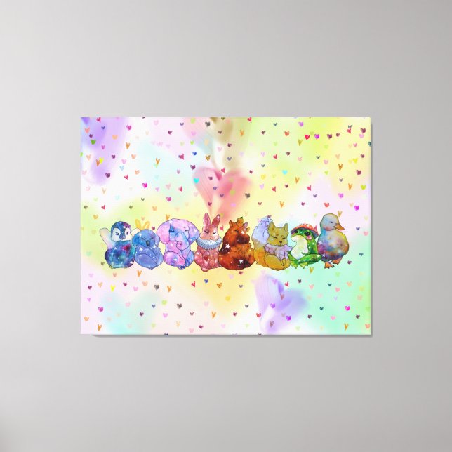 Lucky Charms Canvas Print (Front)