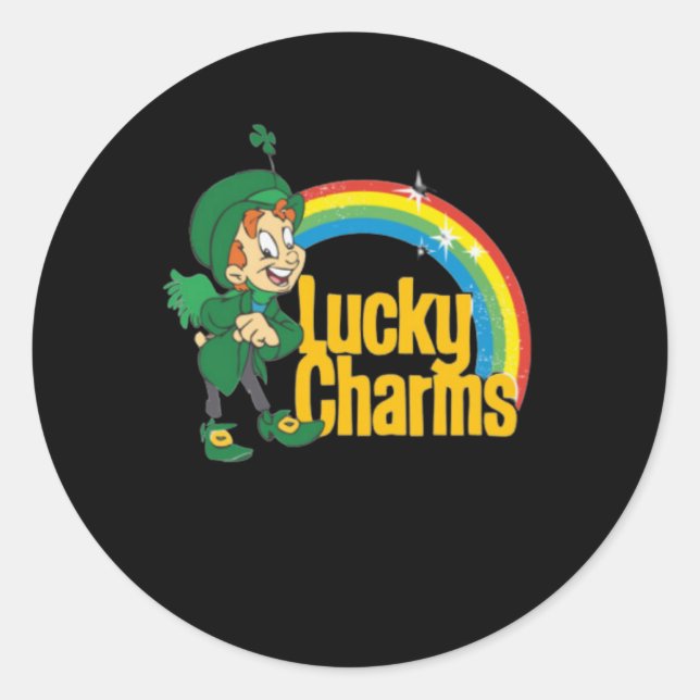 Lucky Charms Lucky Charms Classic Round Sticker (Front)