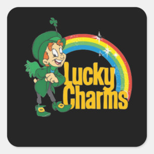Lucky Charms Lucky Charms Square Sticker