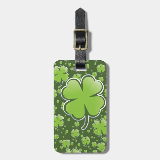 Lucky Charms Luggage Tag (Front Vertical)