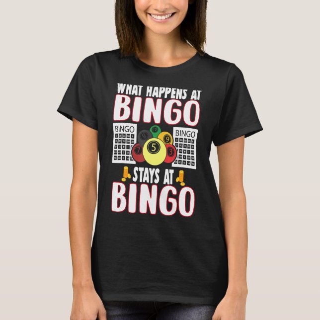 Lucky Charms  Women Men Lucky Bingo  Gambler 4 T-Shirt (Front)