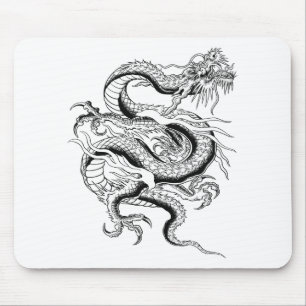 Lucky Chinese Dragon Mouse Mat