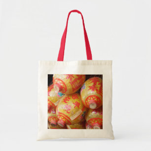 Lucky Chinese Paper Lanterns Tote Bag