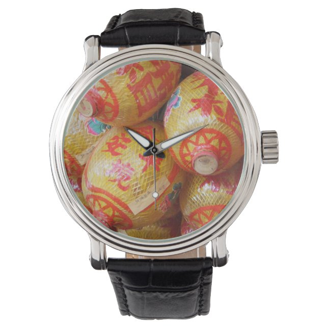 Lucky Chinese Paper Lanterns Watch (Front)