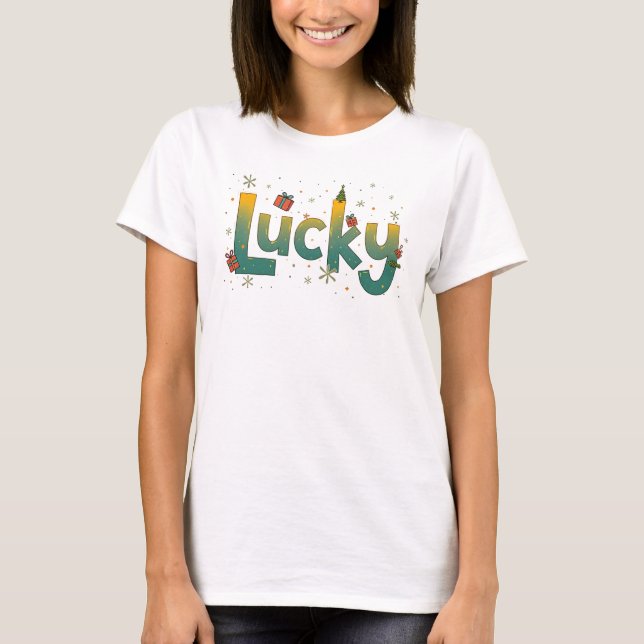Lucky Christmas T-Shirt (Front)