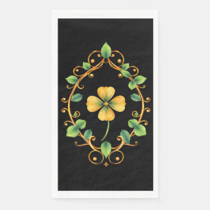 Lucky Clover 🍀 A Timeless Symbol of Good Fortune Napkin