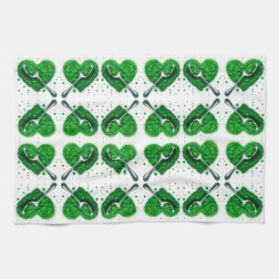 Lucky Clover 🍀 A Timeless Symbol of Good Fortune Tea Towel