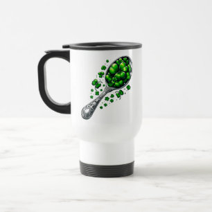 Lucky Clover 🍀 A Timeless Symbol of Good Fortune Travel Mug