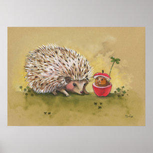 Lucky Clover Afternoon   Large Poster