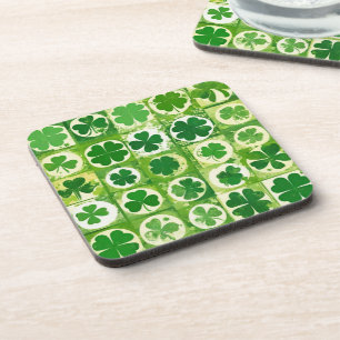 Lucky clover coaster