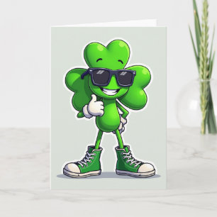 Lucky Clover Cool Vibes Card