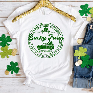 Lucky Clover Farm St. Patrick's Day T-Shirt