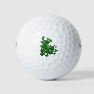 Lucky clover golf balls
