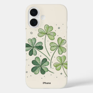 Lucky Clover iPhone 16 Case