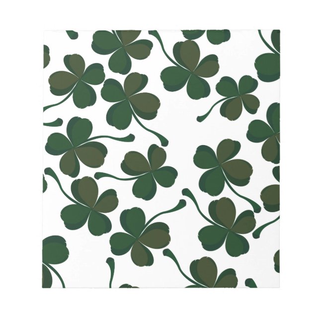 lucky clover notepad (Front)