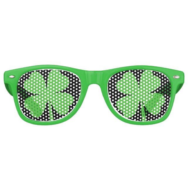 Lucky Clover Party Shades (Front)