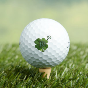 Lucky Clover Personalised Titleist Pro V1 Golf Balls