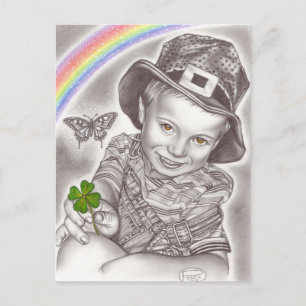 Lucky Clover Postcard