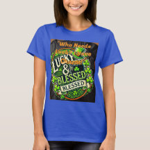 Lucky Clover St. Patrick’s Day T-Shirt – Irish Sha