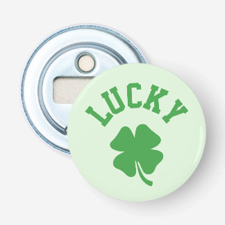 Lucky Clover St. Patrick's Shamrock Bottle Opener