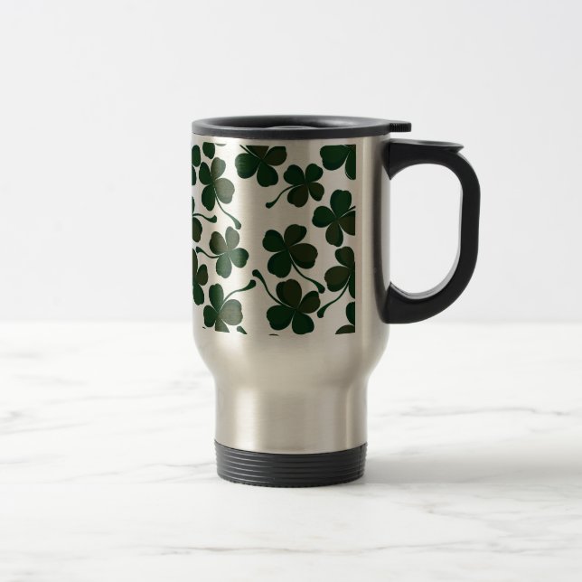 lucky clover travel mug (Right)