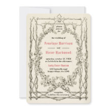 Lucky Clover Wedding Invitation