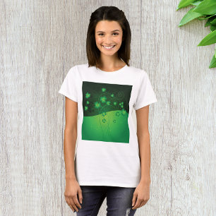 Lucky Clover Womens T-Shirt