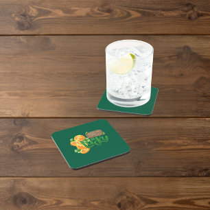 Lucky Coin Hard plastic coaster