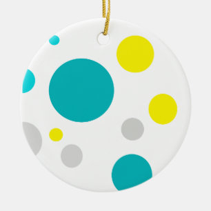 Lucky Colourful Bubbles Ceramic Tree Decoration