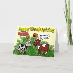 Lucky Cows Holiday Card