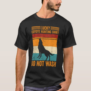 Lucky Coyote Hunting Coyote Hunter Yote T-Shirt