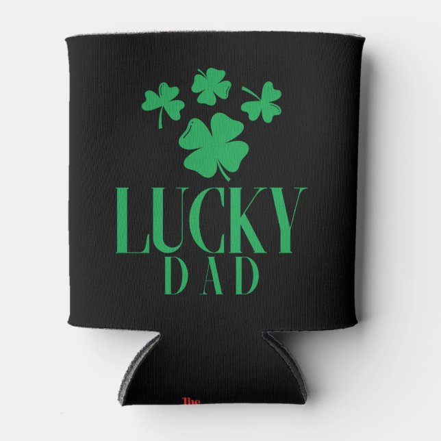 Lucky Dad Beverage Cooler – Cheers to the Luckiest (Front)